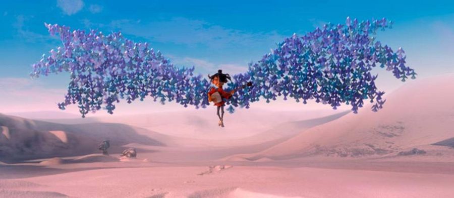 Kubo es capaz de hacer cualquier cosa con papel, incluso volar