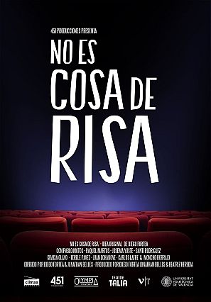 Cartel de 'No es cosa de risa'.