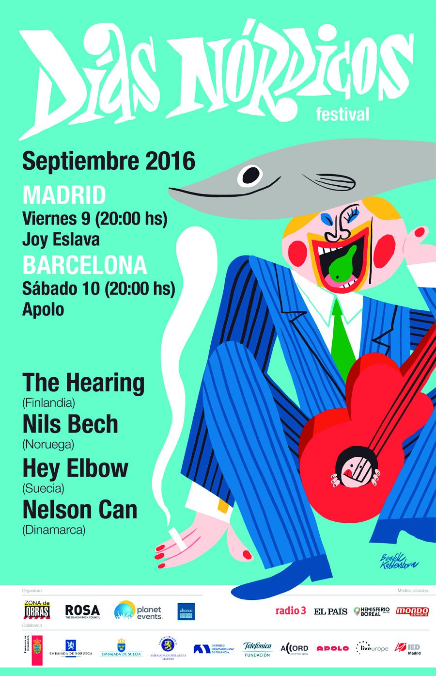 El 9 de septiembre se inaugura la séptima edición de Días Nórdicos