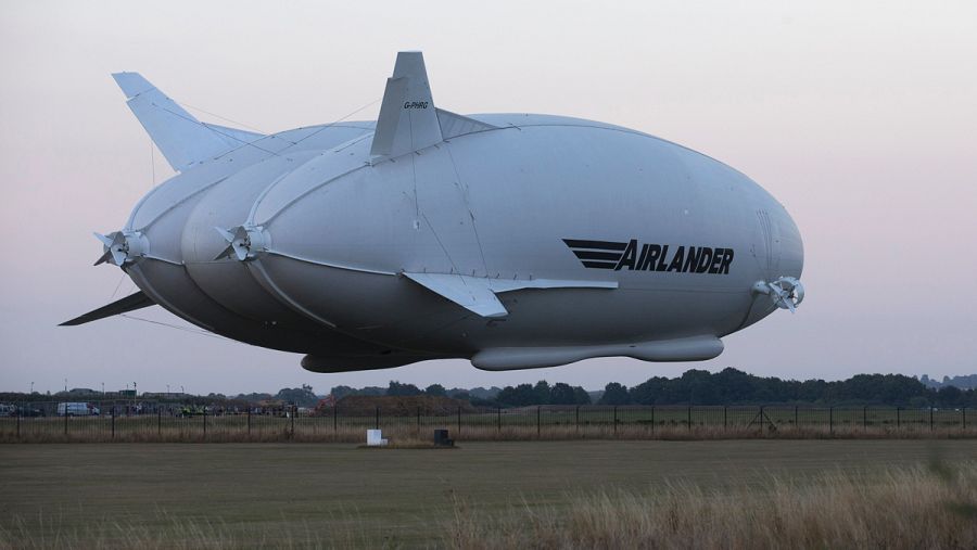 El Airlander 10 puede transportar 48 pasajeros.