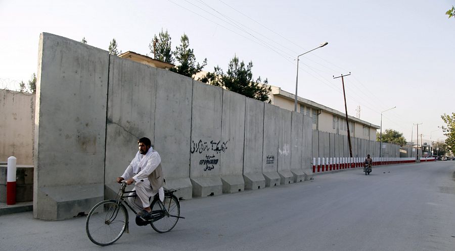 Vista del exterior de la sede de la Universidad Americana de Afganistán en Kabul, en una imagen de archivo