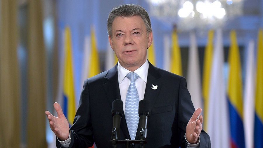 El presidente de Colombia, Juan Manuel Santos, se ha dirigido al país tras la firma del acuerdo de paz con las FARC.