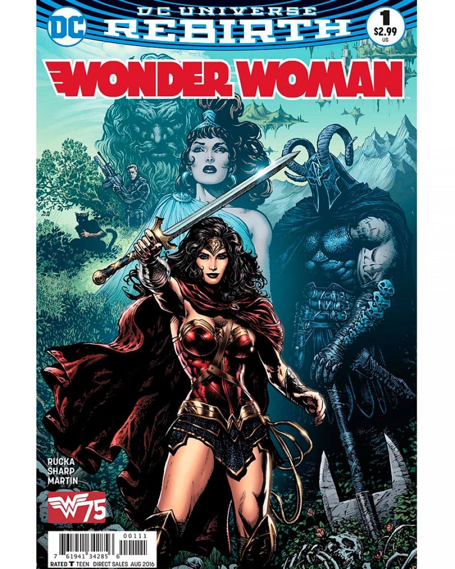 Portada de 'DC Universe Rebirth. Wonder Woman 1'