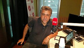 Antonio Chavarrías, en los estudios de RNE.
