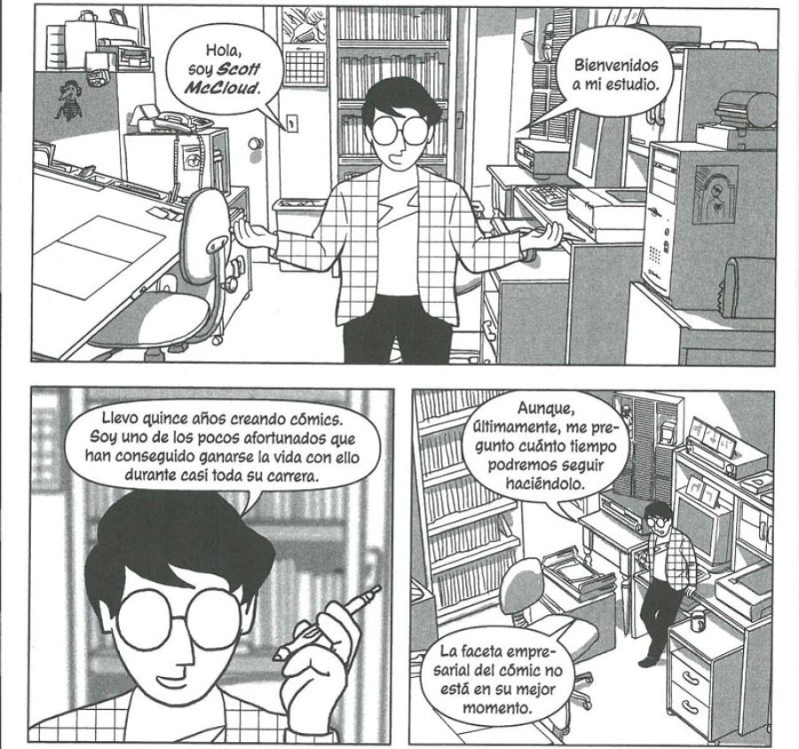 Viñetas de 'Reinventar el cómic'