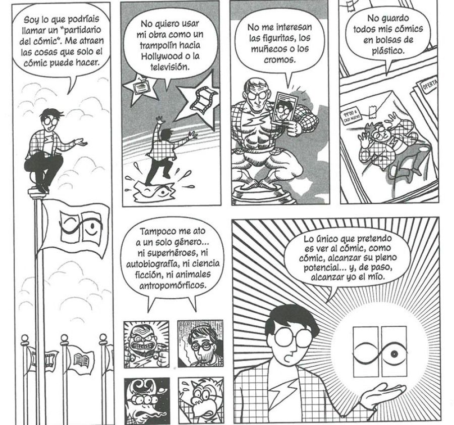 Viñetas de 'Reinventar el cómic'
