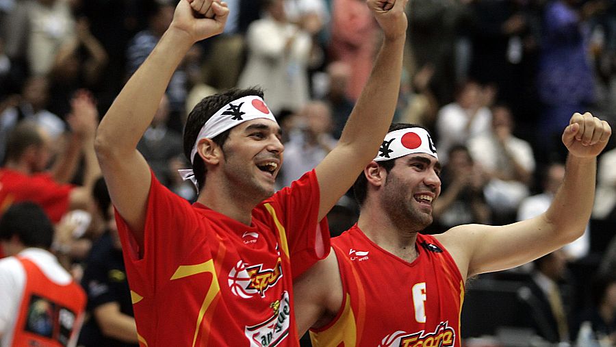 José Manuel Calderón, campeón del mundo en 2006