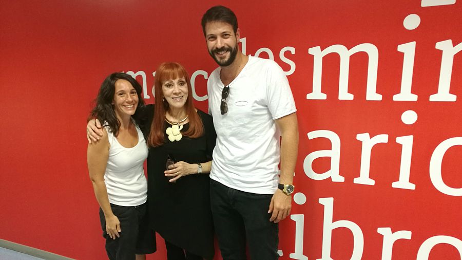 Chico García, Linda Peretz y Frantxa Arraiza