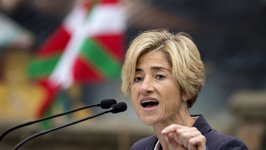 La candidata de Elkarrekin Podemos, Pili Zabala