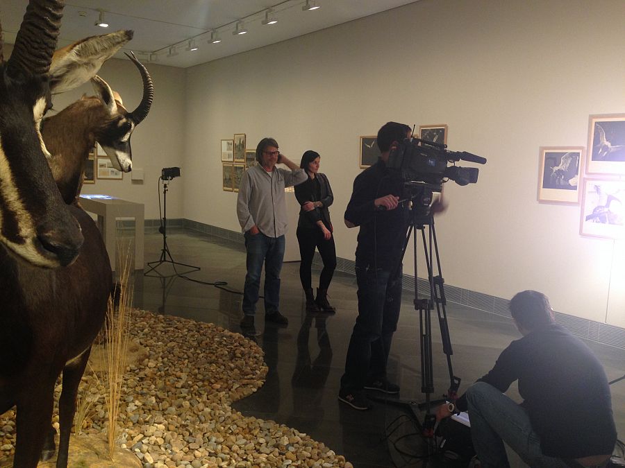 En la exposición antológica de Joan Fontcuberta en la Universidad de Pamplona