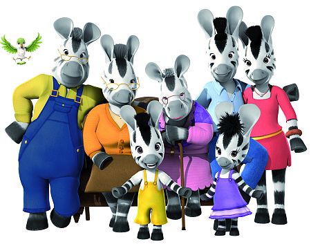 'Zou' cuenta la historia de una cebra de cinco años que vive en una ciudad habitada por cebras antropomorfas