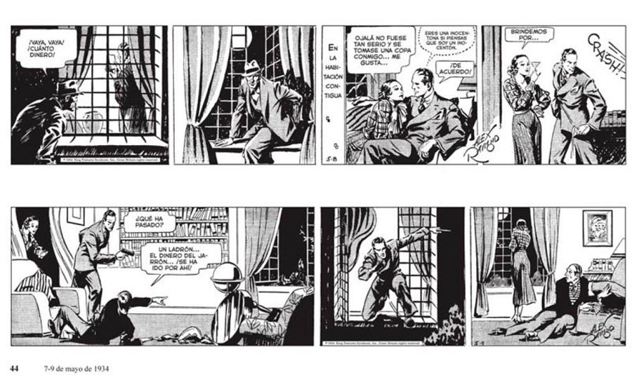 Tiras de 'Agente secreto X-9'