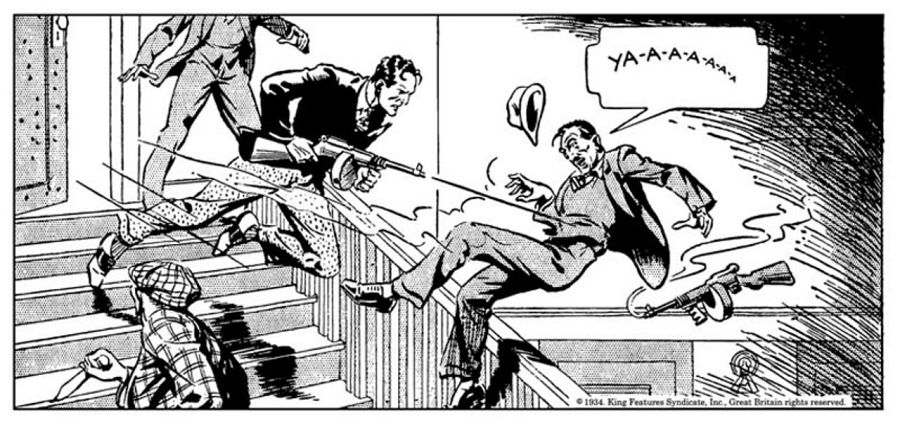 El Agente secreto X-9 en acción