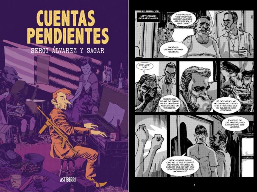 Portada y página de 'Cuentas pendientes'