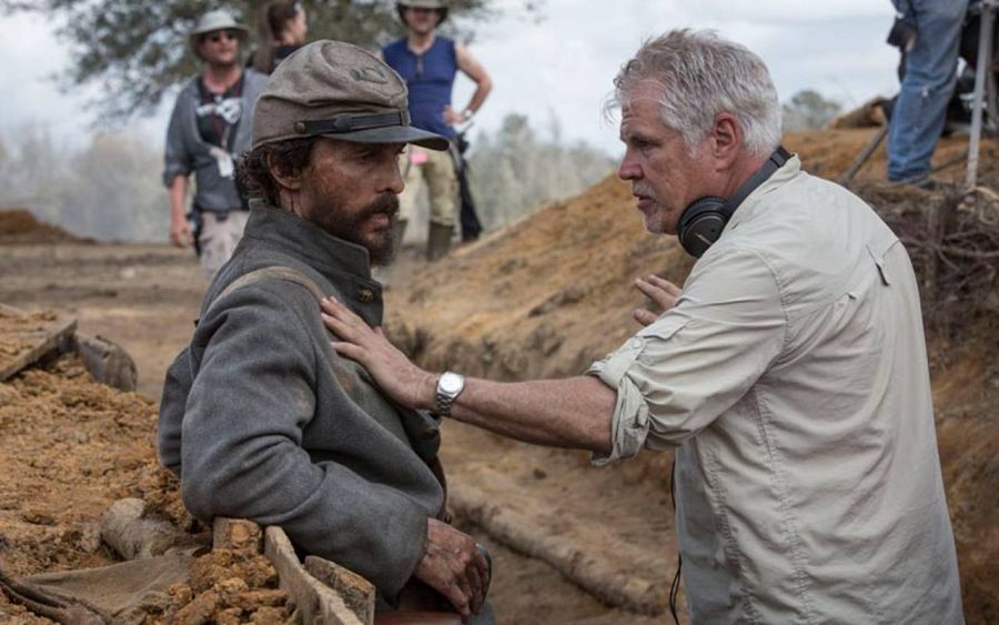 Gary Ross dando instrucciones a Matthew McConaughey