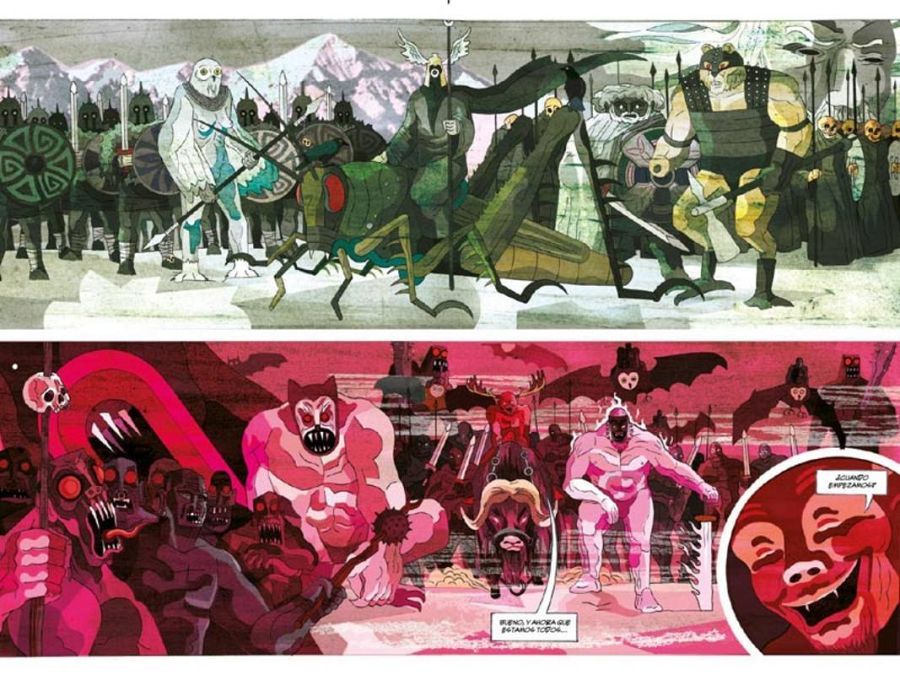 Viñetas de 'Los dientes de la eternidad'