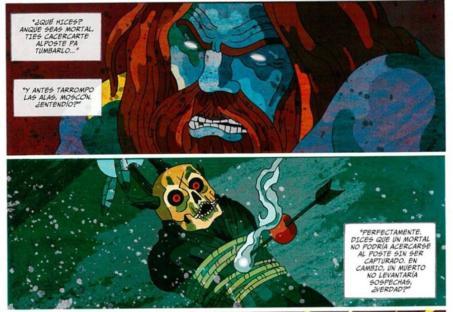 Viñetas de 'Los dientes de la eternidad'