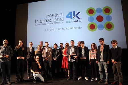 El Festival de Cortos Hispasat 4K celebró su gala en San Sebastián