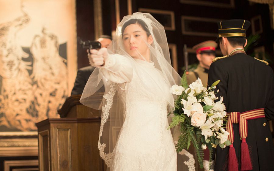 Gianna Jun en el climax de la película