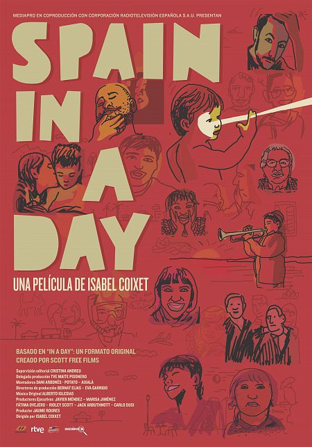 Cartel oficial de 'Spain in a day'