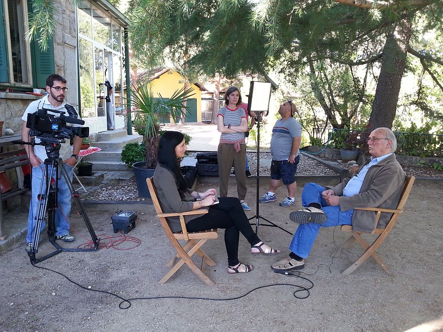 Clara Peñalver entrevista al director Carlos Saura: 