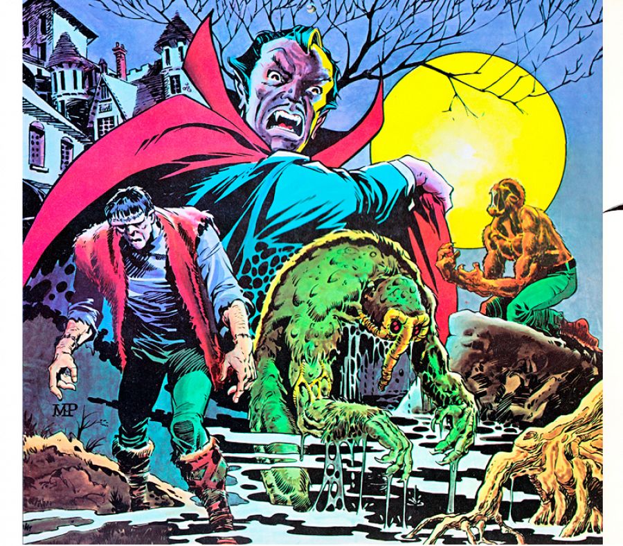 Los monstruos de Marvel de los 70 vistos por MIke Ploog