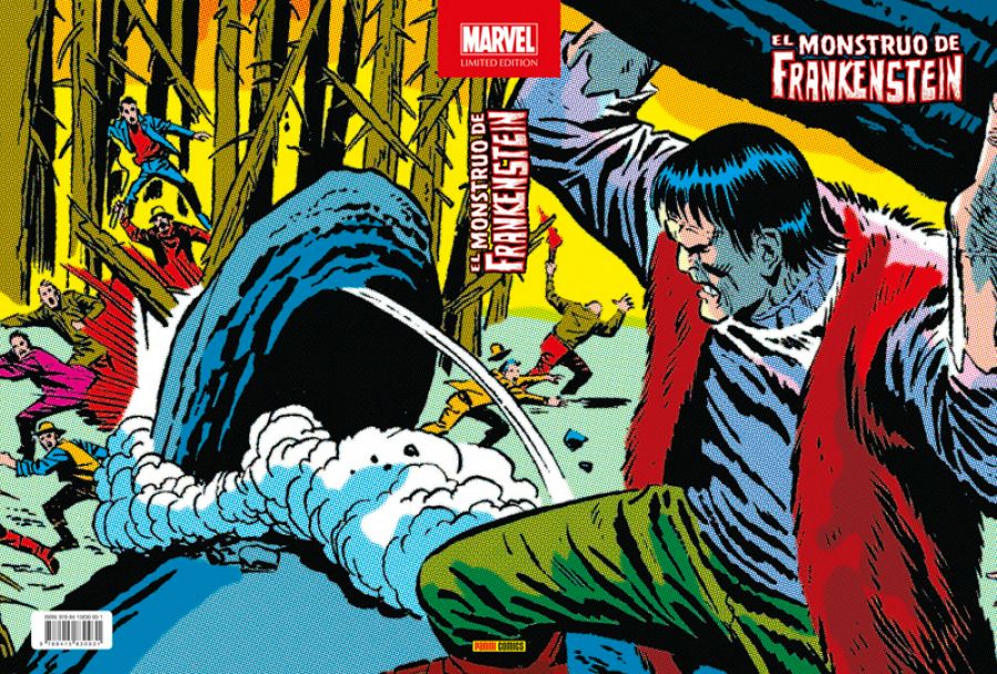 Portada de Marvel Unlimited Edition: El Monstruo de Frankenstein'