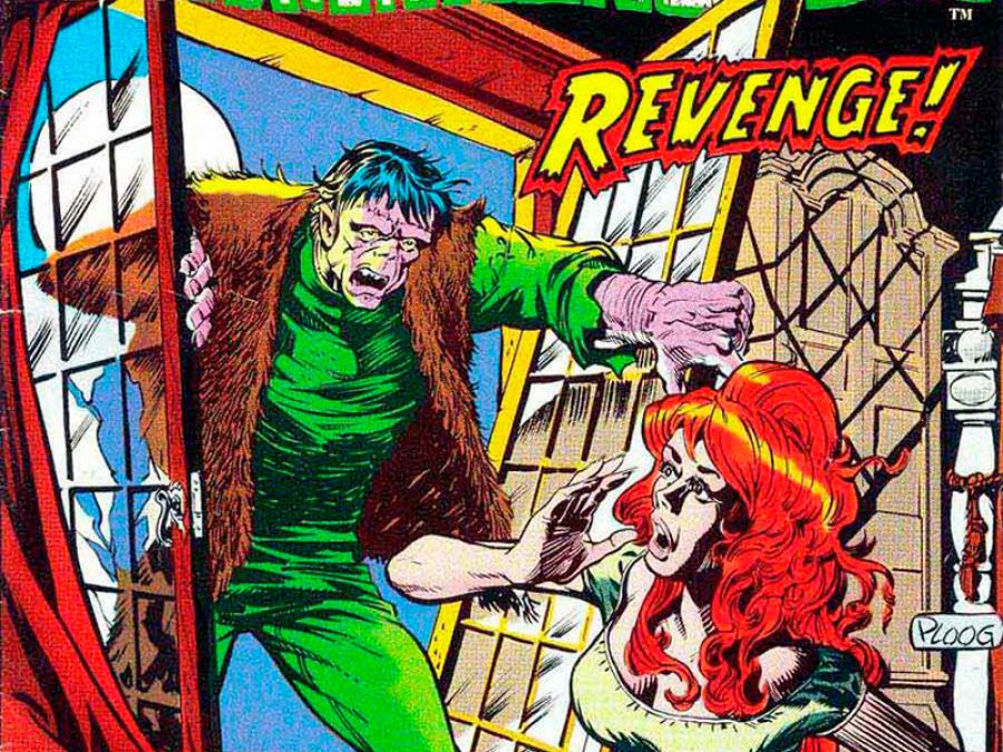 Fragmento de una portada de Mike Ploog