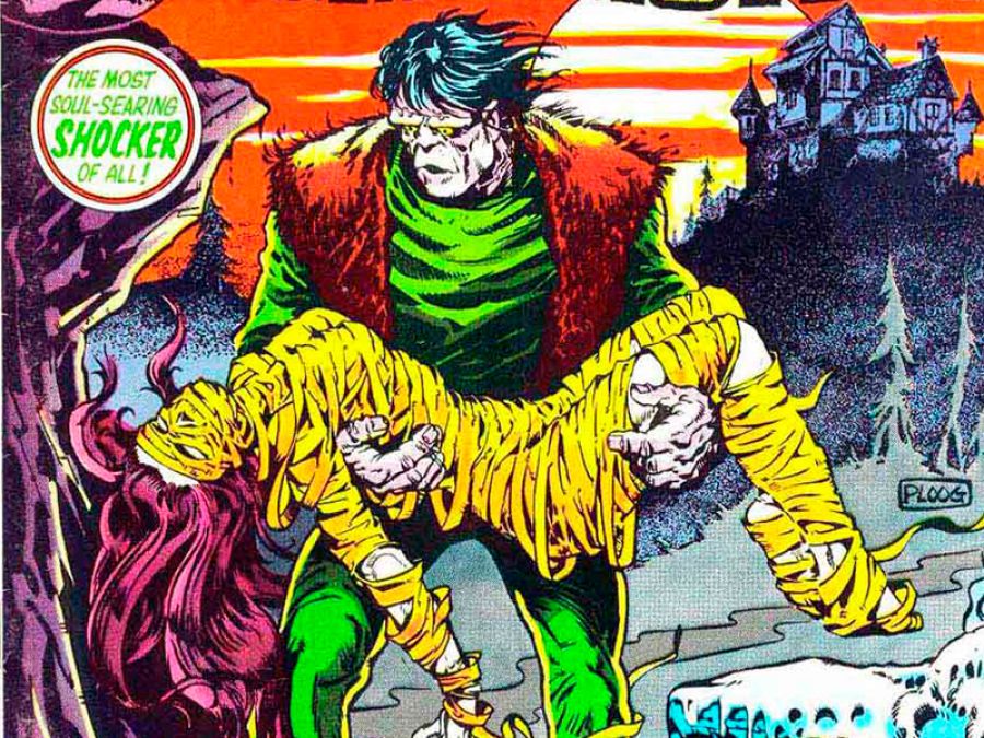 Fragmento de una portada de Mike Ploog