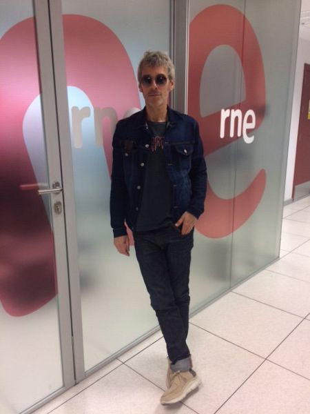 Ariel Rot antes de la entrevista en 'Las mañanas de RNE'