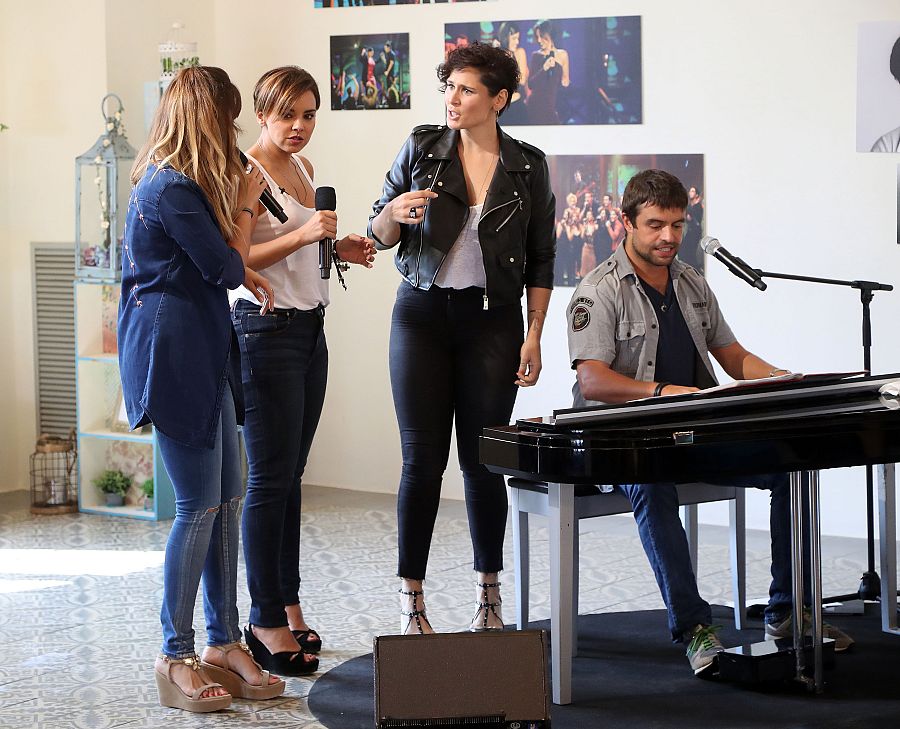 Gisela, Chenoa y Rosa, en el reencuentro de OT