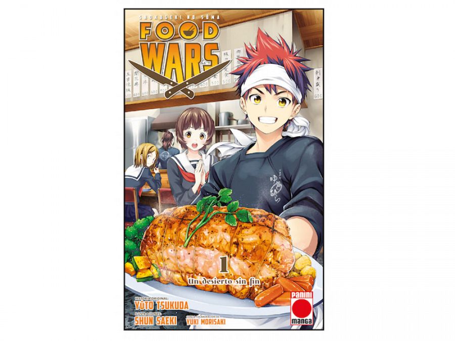 Portada de 'Food Wars'