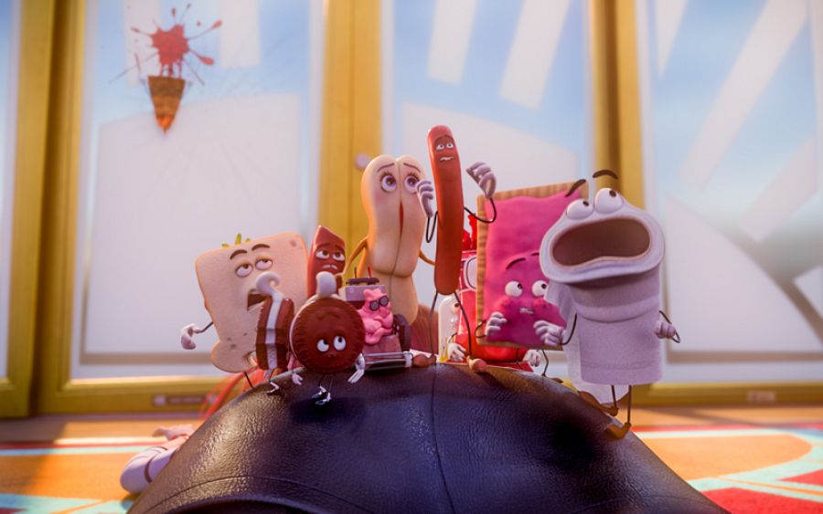 Algunos de los protagonistas de 'La fiesta de las salchichas'