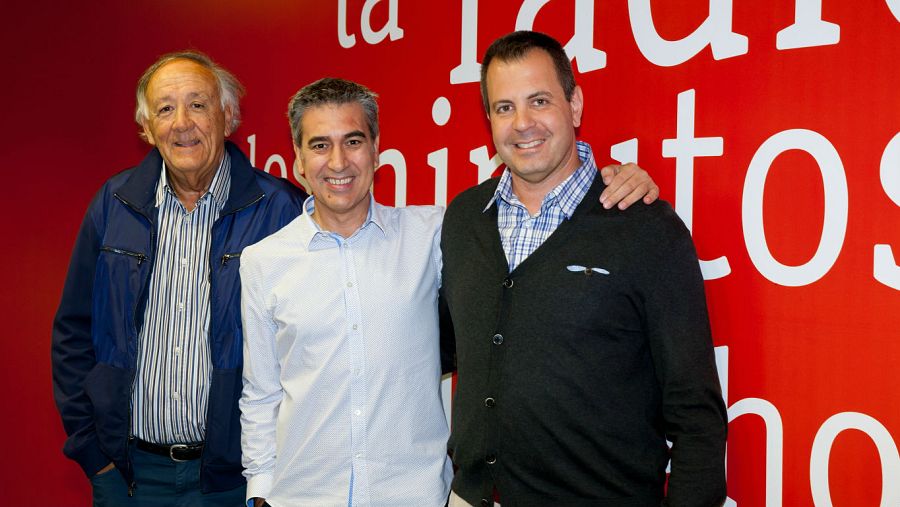 Francisco Valero, José Miguel Viñas y Arturo Martín, en Rne Madrid