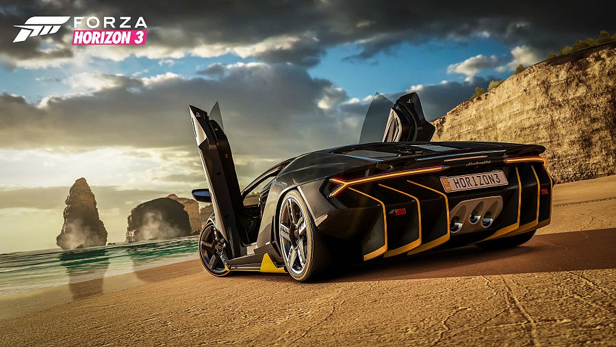 Lamborghini Centenario, uno de los coches destacados de 'Forza Horizon 3'