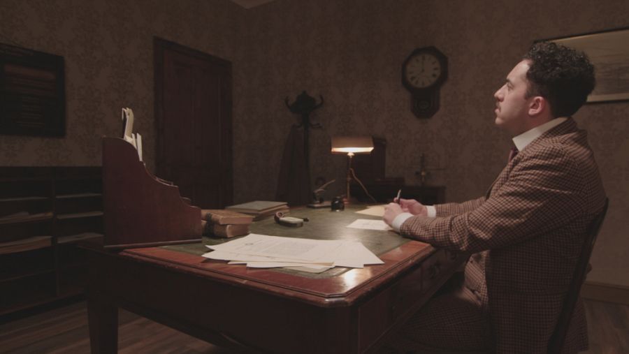 26 year old Albert Einstein in Bern Patent Office, 1905