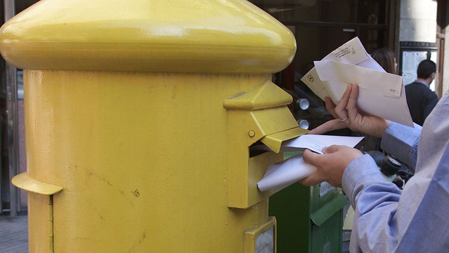 Emblemático buzón de correos