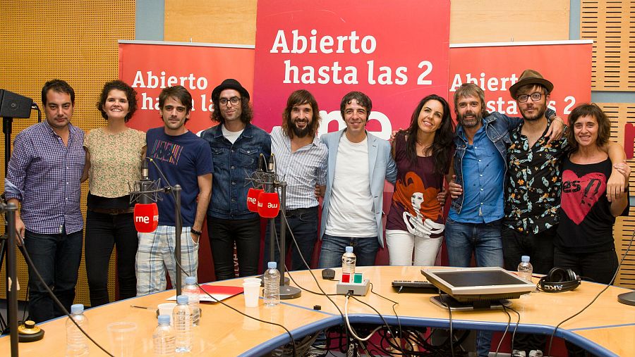 El equipo de 'Abierto hasta las 2', con Sidonie