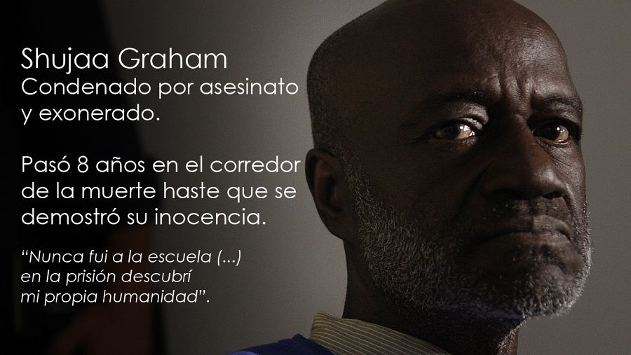 Shujaa Graham, condenado a muerte y exonerado por su inocencia