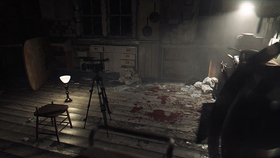 Fragmento de la demo 'Kitchen' de Resident Evil 7.