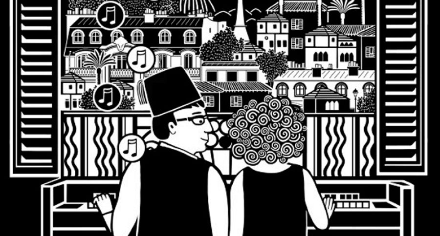 Viñeta de 'El piano oriental'