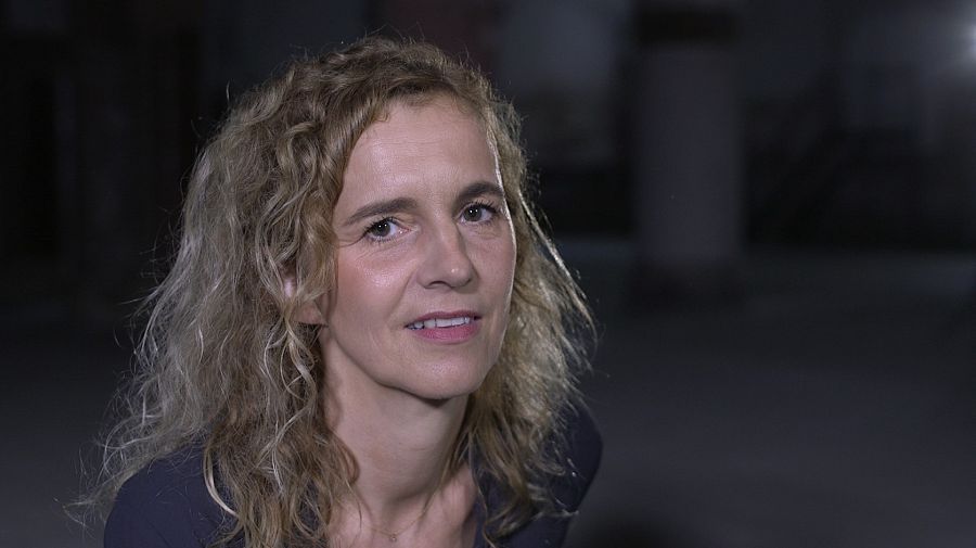 La protagonista de su último libro también se llama Delphine