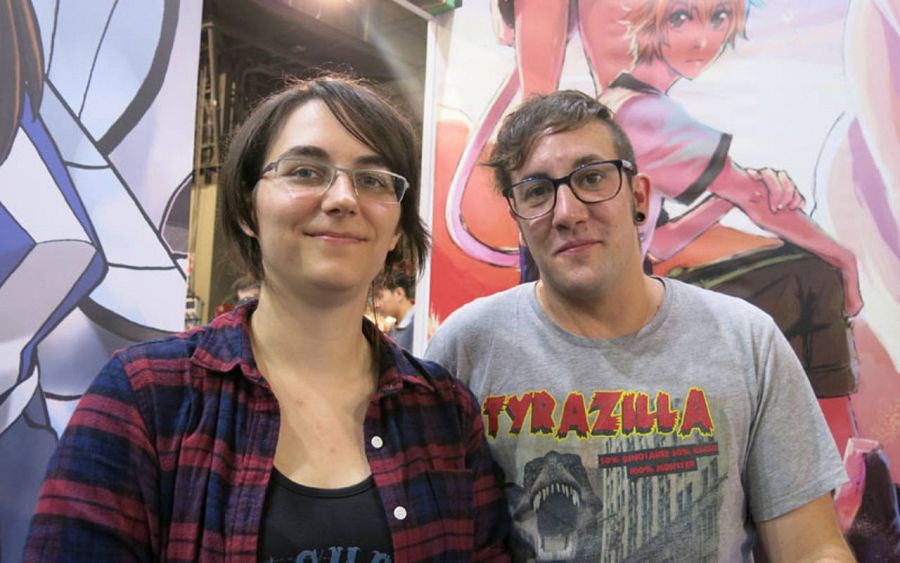 Misha y Marta, autores de 'A través del Khamsin'