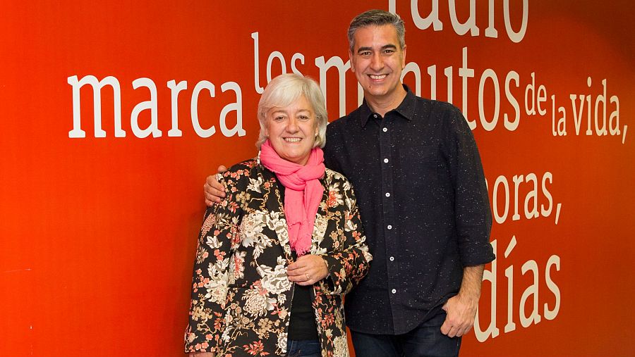 Arturo Martín, con María Ángeles Moreno en Rne Madrid