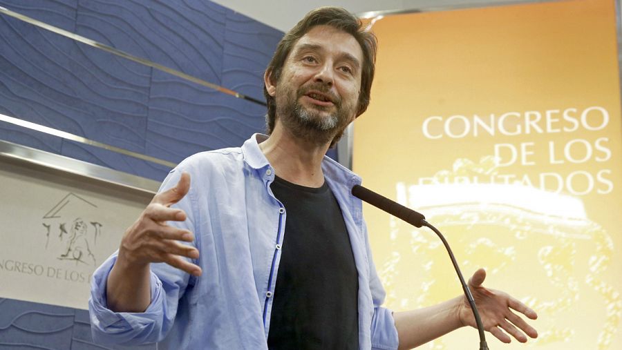 El diputado de Podemos Rafael Mayoral.