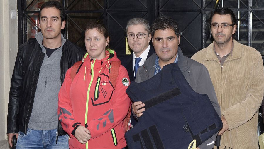 La agente de la Guardia Civil de Salamanca, Alicia S. que se negó a quitarse su chaleco antibalas particular adaptado