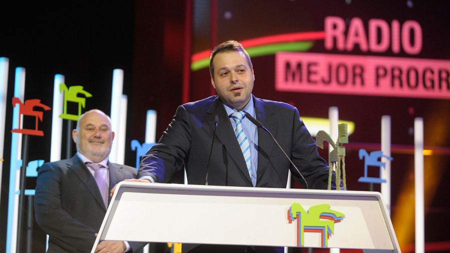 Martín Llade recoge su Premio Ondas