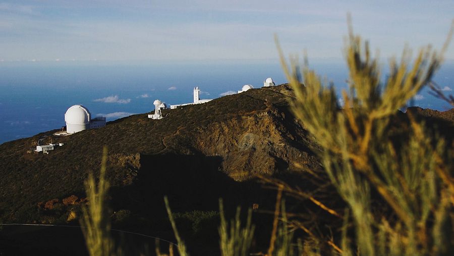 El Roque de los Muchachos, en la isla de La Palma