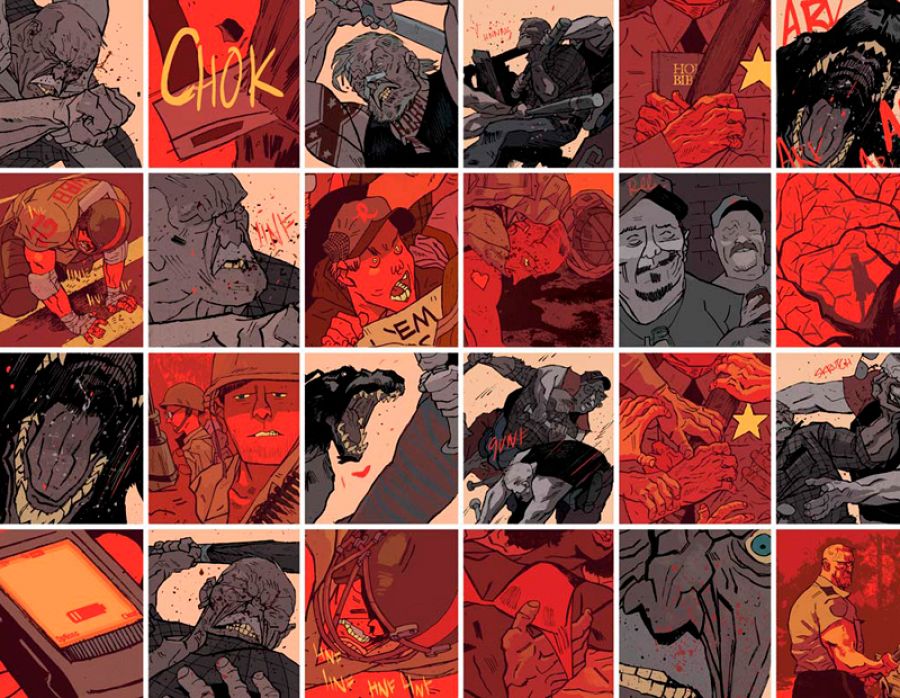 Viñetas de 'Paletos cabrones'