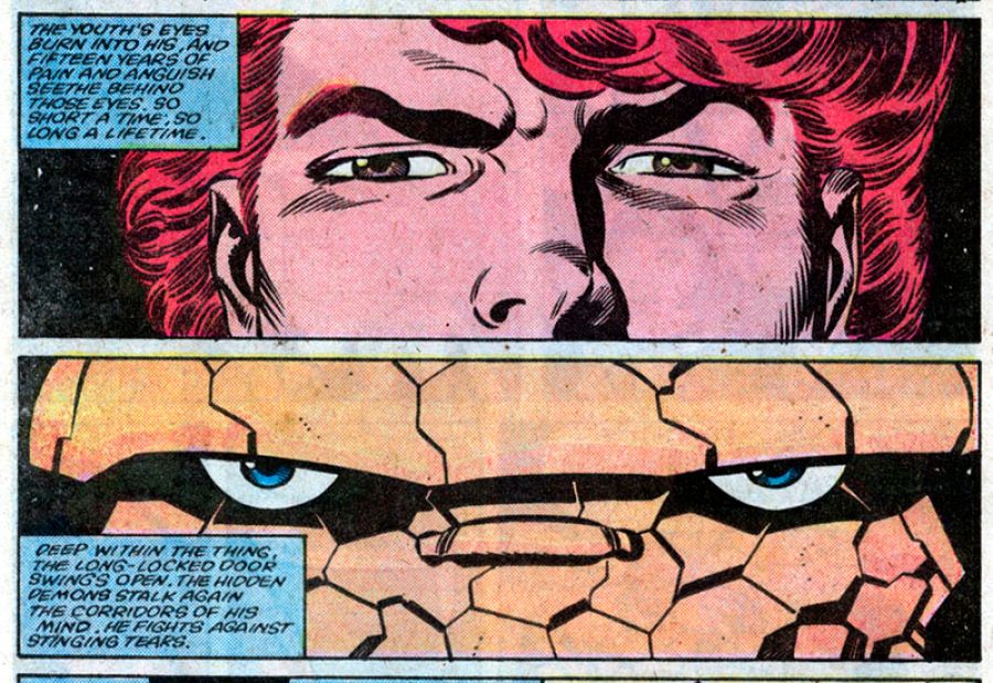 Viñetas de 'La Cosa' de Byrne y Wilson